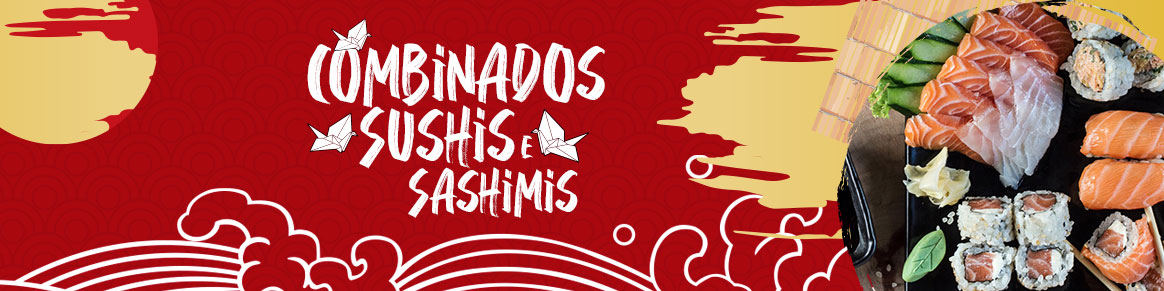 Combinados Sushis e Sashimis